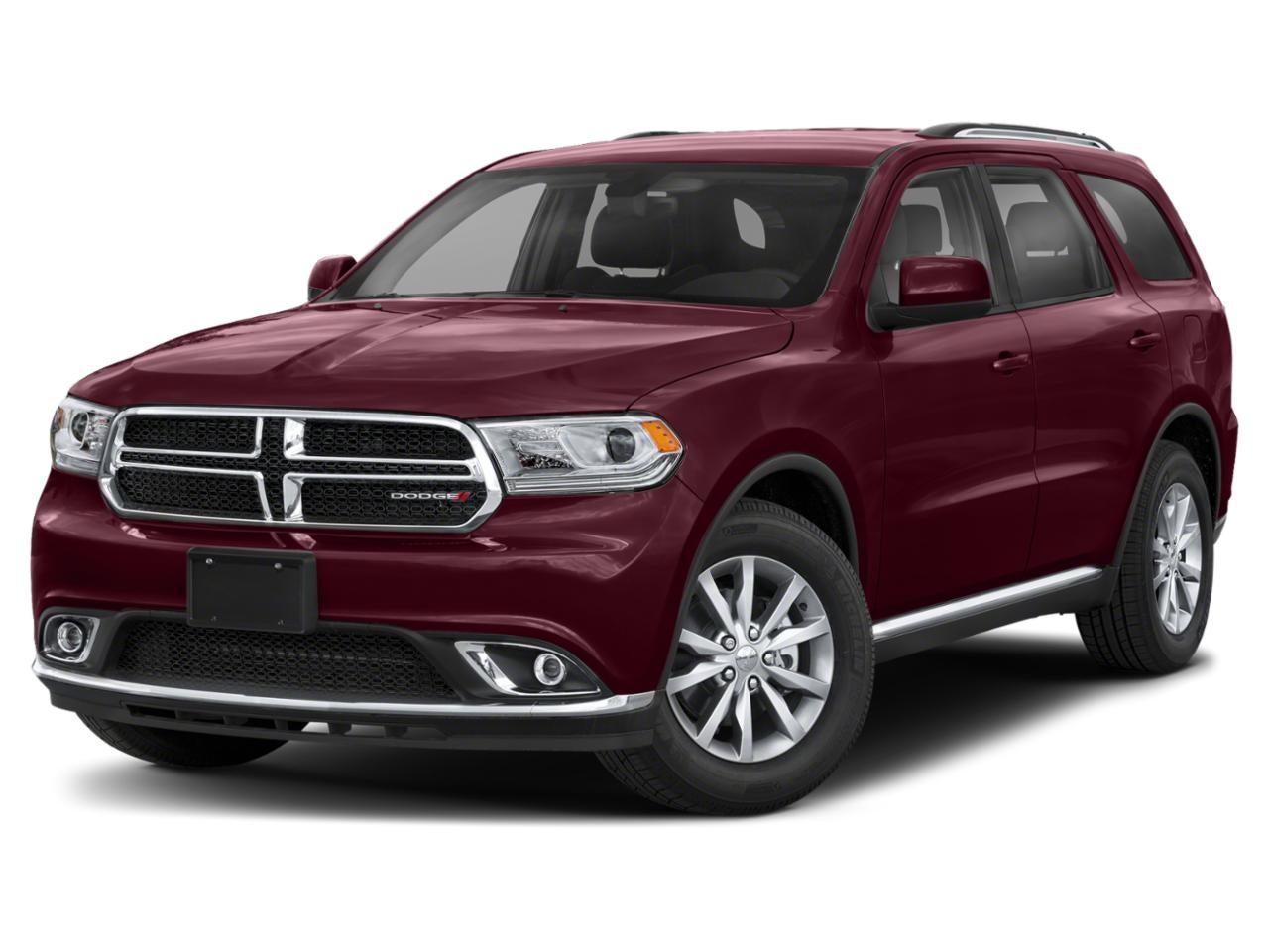 2020 Dodge Durango GT Plus AWD in Octane Red Pearlcoat — front three-quarter view