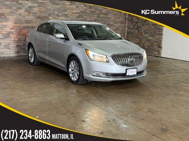 2014 Buick LaCrosse FWD Leather in Quicksilver Metallic — front three-quarter view