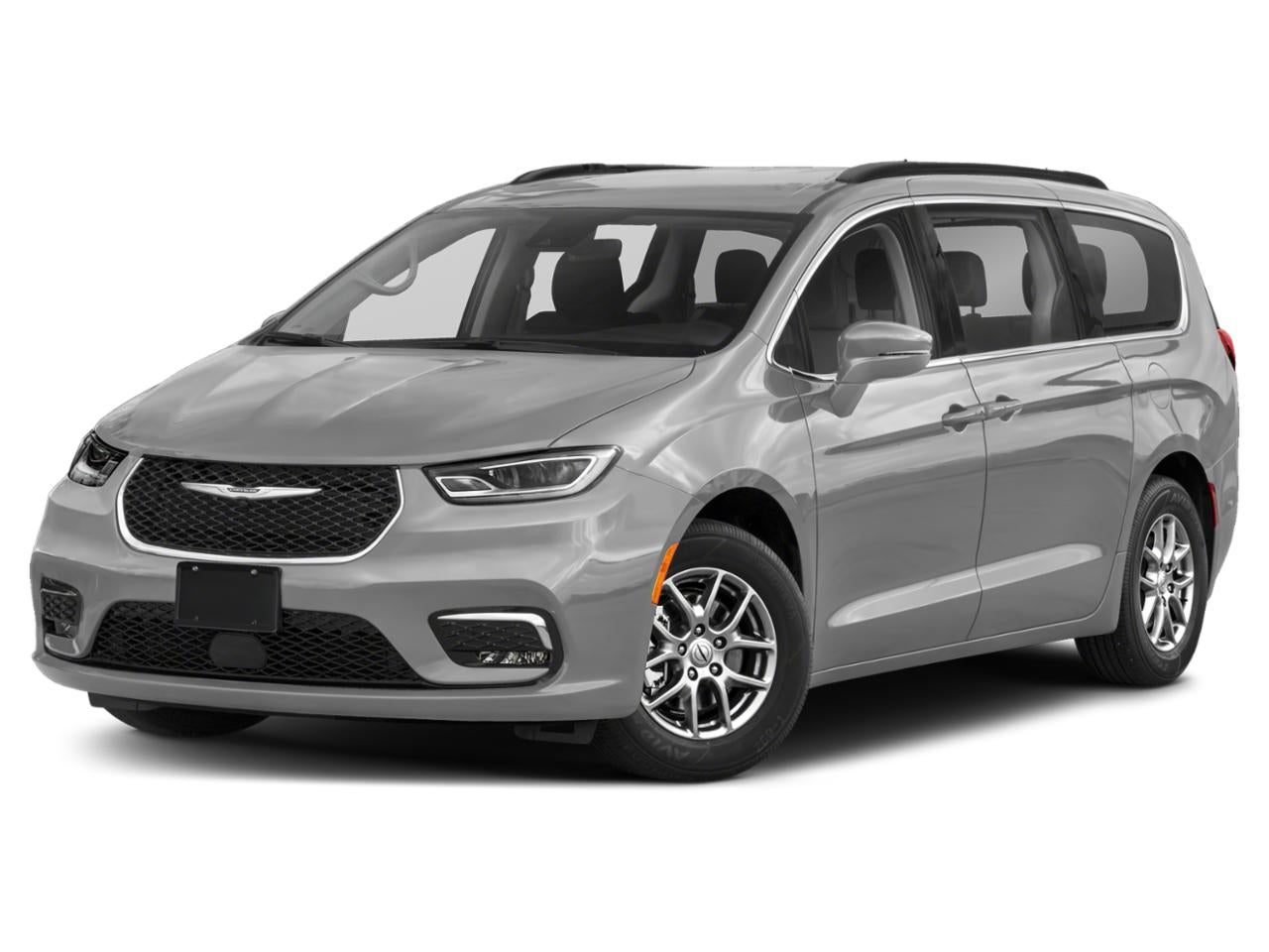 2022 Chrysler Pacifica Touring L AWD in Ceramic Gray Clearcoat — front three-quarter view