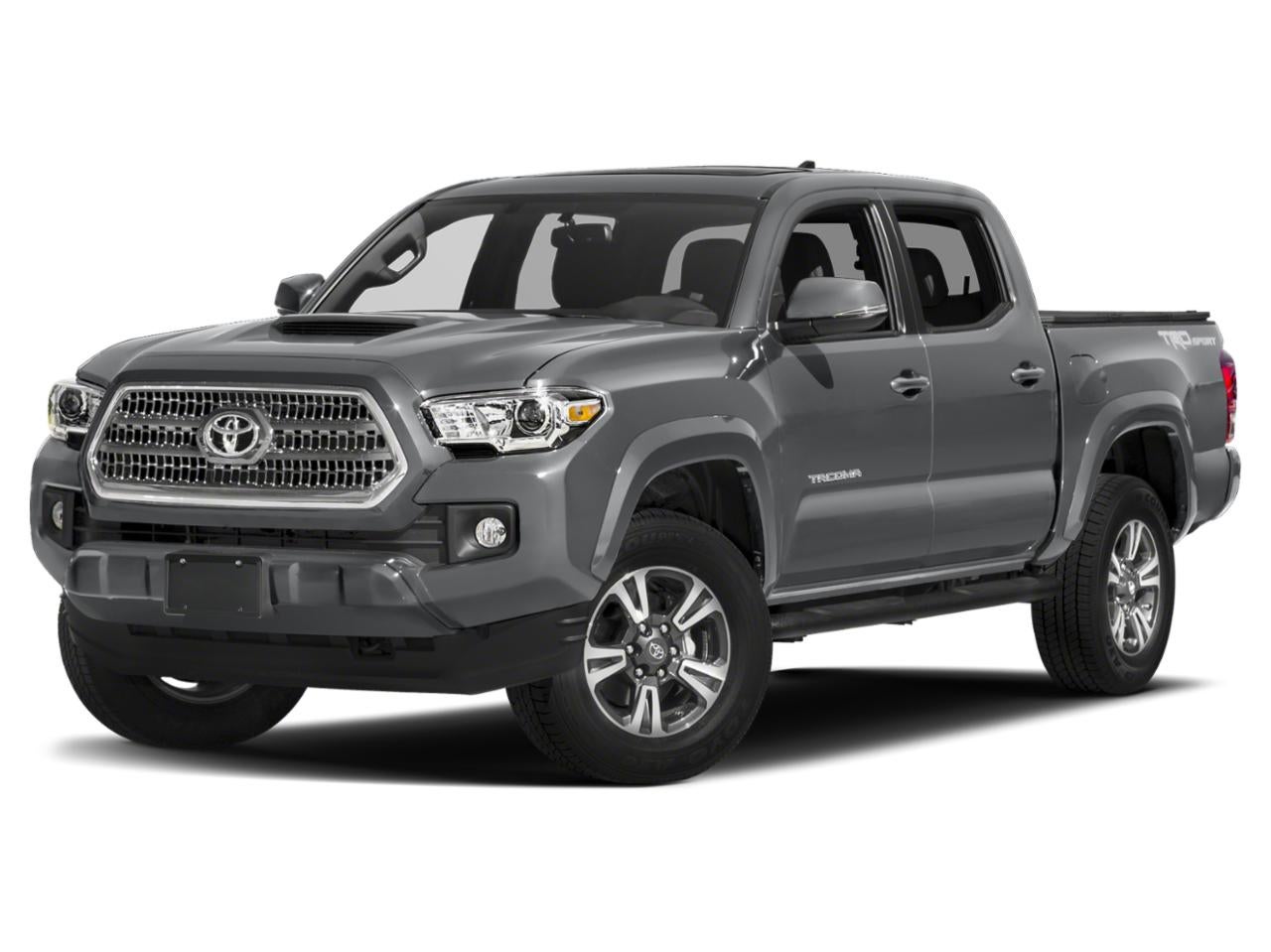 2018 Toyota Tacoma TRD Sport Double Cab 5' Bed V6 4x4 AT (Natl) in Cement — front three-quarter view