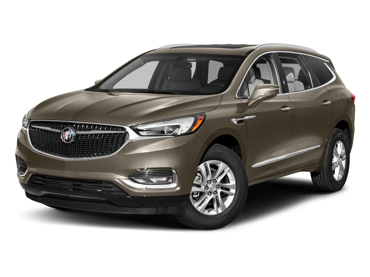 2018 Buick Enclave Essence FWD in Pepperdust Metallic — front three-quarter view