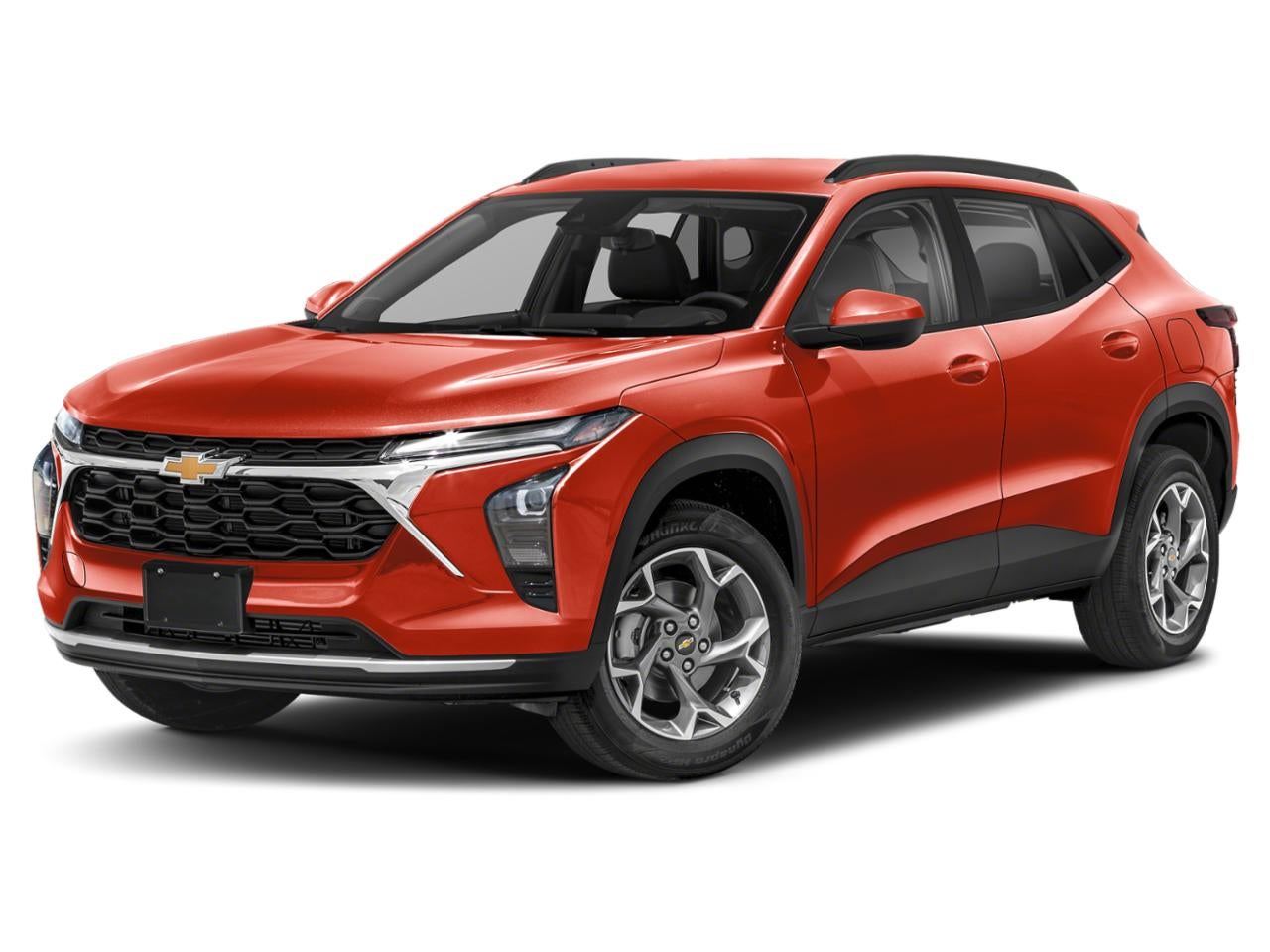 2024 Chevrolet Trax FWD 4dr ACTIV in Cayenne Orange Metallic — front three-quarter view