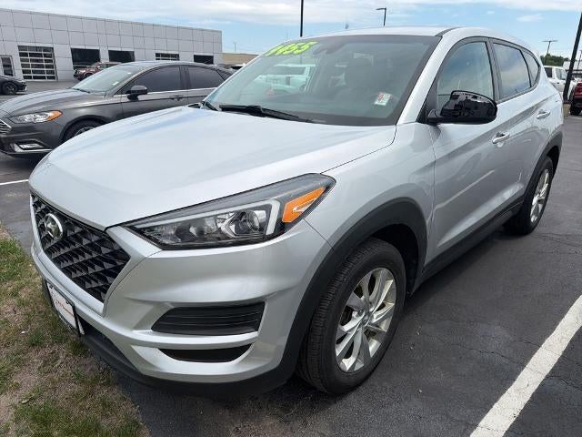 2019 Hyundai TUCSON — rear three-quarter view